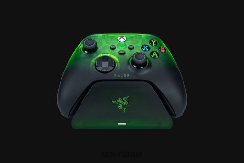 Razer בקר אלחוטי ומעמד טעינה מהירה ל-Xbox במהדורה מוגבלת VZ2D4V164 לְנַחֵם צבע אחד