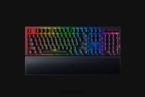 Razer blackwidow v3 - מתג צהוב - אנחנו VZ2D4V61 מקלדת שָׁחוֹר