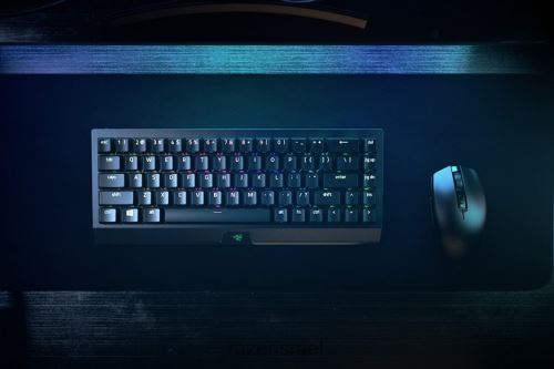 Razer blackwidow v3 mini hyperspeed - מתג צהוב - us VZ2D4V63 מקלדת שָׁחוֹר
