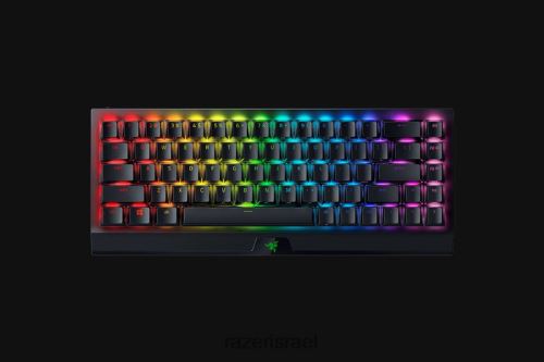 Razer blackwidow v3 mini hyperspeed - מהדורת פנטום - מתג צהוב - us VZ2D4V64 מקלדת שָׁחוֹר