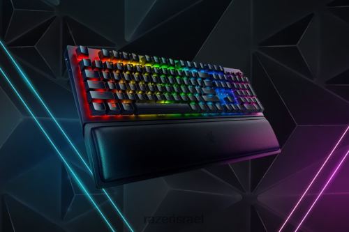 Razer blackwidow v3 pro - מתג ירוק - אנחנו VZ2D4V58 מקלדת שָׁחוֹר