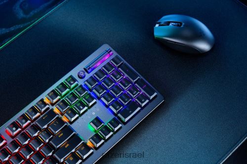 Razer deathstalker v2 pro - מתג אופטי לינארי - us VZ2D4V65 מקלדת שָׁחוֹר