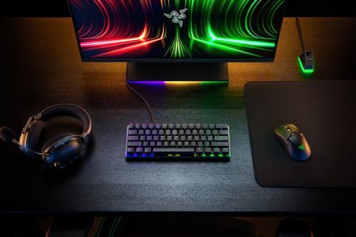 Razer huntsman mini אנלוגי - אנחנו VZ2D4V73 מקלדת צבע אחד