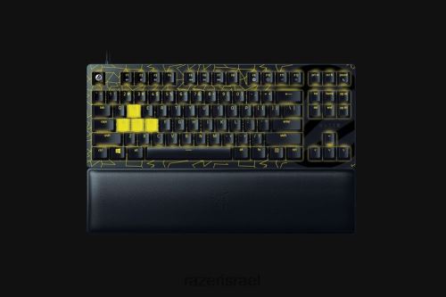 Razer huntsman v2 tenkeyless - מתג אופטי לינארי - ארה"ב - מהדורת esl VZ2D4V72 מקלדת צבע אחד